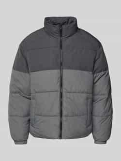 Jack & jones Gewatteerd jack met opstaande kraag model 'MAZE'