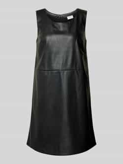 Vila Mini-jurk in leerlook model 'DEDE'