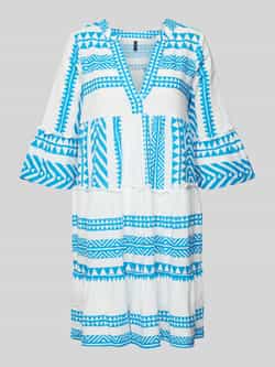 Vero Moda Knielange tuniekjurk met all-over motief model 'DICTHE'