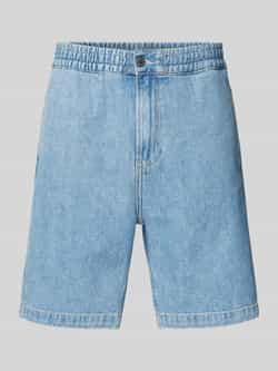 Calvin Klein Jeans Regular fit korte jeans met elastische band