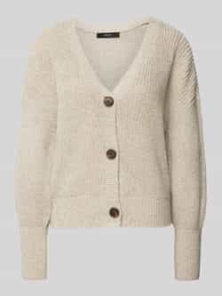 Vero Moda Regular fit gebreid jack met ballonmouwen model 'LEA'
