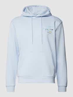 Tommy Jeans Hoodie met labelprint en kangoeroezak