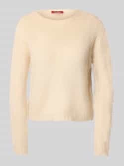 Max Mara Studio Regular fit gebreide pullover met mohair model 'ACETO'
