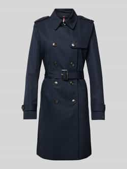 Tommy Hilfiger Klassieke Trenchcoat Blue Dames