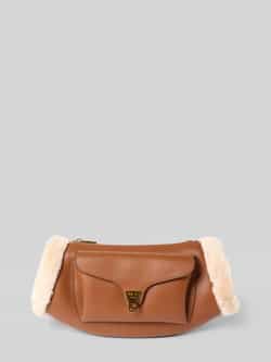 Coccinelle Schoudertas met imitatiebont model 'BEAT ARCTIC'