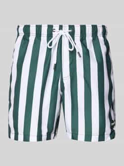 Shiwi Regular fit zwembroek met labelpatch