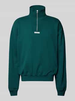 WOODBIRD Sweatshirt met opstaande kraag model 'LEE'