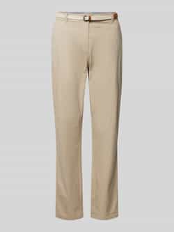Christian Berg Woman Casual fit chino met riem