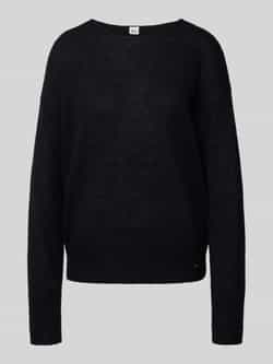 BRAX Gebreide pullover met ribboorden model 'LISA'