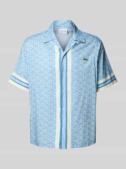 Lacoste Vrijetijdsoverhemd met labeldetail