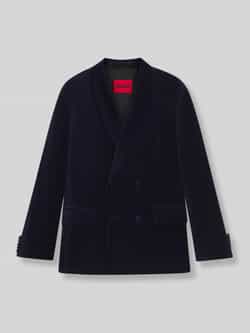 HUGO Regular fit colbert van katoenfluweel model 'KARLO254E1X'