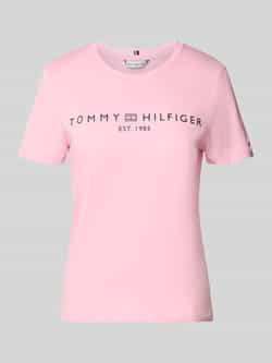 Tommy Hilfiger Regular fit T-shirt van puur katoen