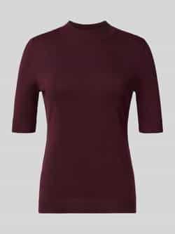 Comma Gebreide pullover van viscosemix met 1 2-mouwen