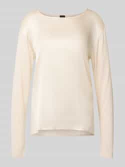 Boss Regular fit shirt met lange mouwen van pure viscose
