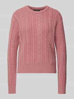 Lauren Ralph Lauren Gebreide pullover met kabelpatroon model 'SAYLA'