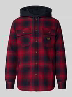 Superdry Regular fit overhemdjack met borstzakken