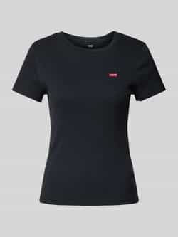 Levi's T-shirt met labelpatch model 'Cavia'