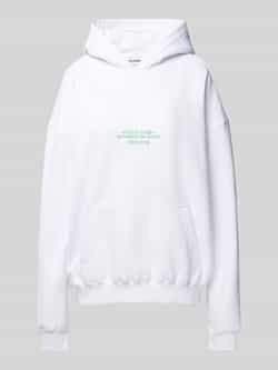 Pegador Oversized hoodie met statement- en labelstitching model 'NAIA'