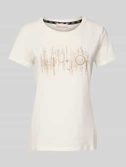Liu Jo White T-shirt met siersteentjes