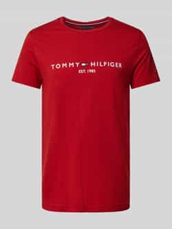Tommy Hilfiger T-shirt Tommy Logo Tee van duurzaam katoen