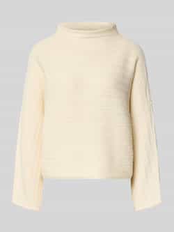 Zero Gebreide pullover met opstaande kraag