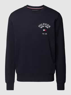 Tommy Hilfiger Sweatshirt WCC ARCHED VARSITY SWEATSHIRT met modieuze logoprint op borsthoogte