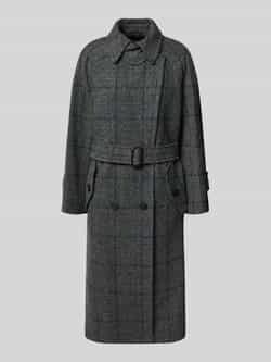 Weekend Max Mara Regular fit lange wollen jas met riem model 'SESTRI'