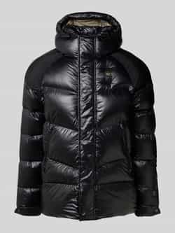 Blauer Usa Gewatteerd jack met labelpatch model 'CROWN