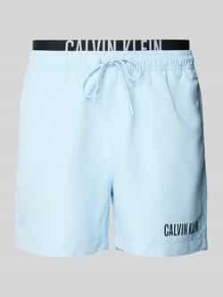 Calvin Klein Underwear Zwembroek met elastische band met label