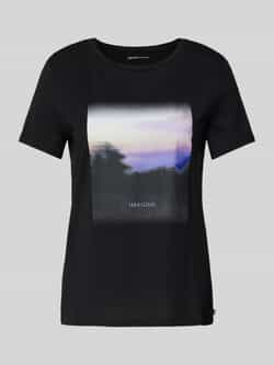 Tom Tailor Denim Regular fit T-shirt van puur katoen met fotoprint