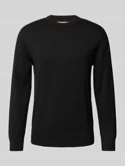 Tom Tailor Denim Regular fit gebreide pullover met ronde hals