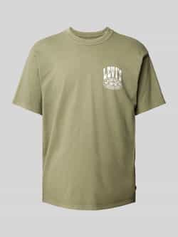 Levi's Vintage fit T-shirt met labeldetails