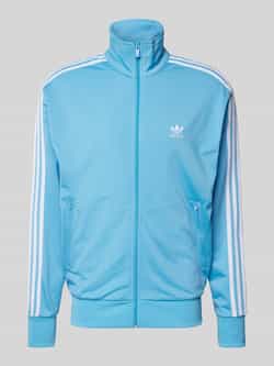 Adidas Originals Celeste en Wit Adicolor Classics Firebird Track Top Blue Heren