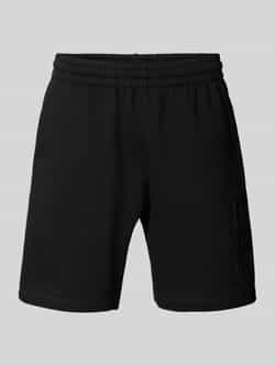 EA7 Emporio Armani Sweatshorts met elastische band model 'TRAIN'