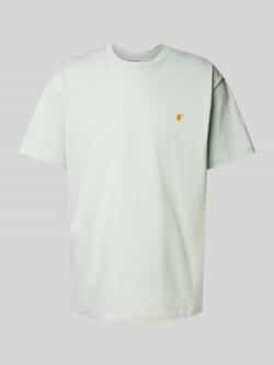 Carhartt Work In Progress T-shirt met labelstitching model 'CHASE'