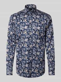 OLYMP SIGNATURE SLIM FIT Slim fit zakelijk overhemd met kentkraag model 'Savio'