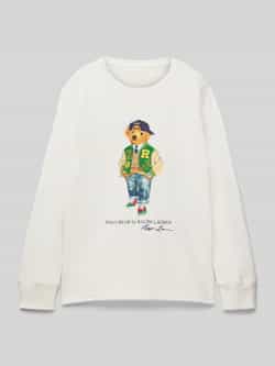 Polo Ralph Lauren Teens Shirt met lange mouwen en motiefprint