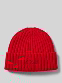 MC2 Saint Barth Muts van wolmix met labelstitching model 'WENGEN'