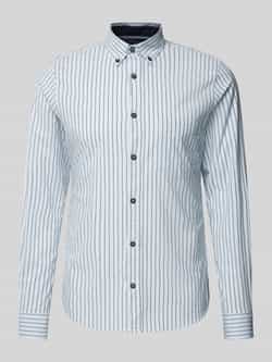 s.Oliver RED LABEL Slim fit vrijetijdsoverhemd met borstzak