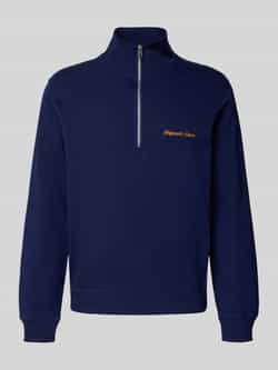 Jack & jones Sweatshirt met schipperskraag en labelstitching