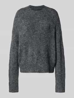 NEO NOIR Oversized gebreide pullover met ronde hals model 'Paulina'