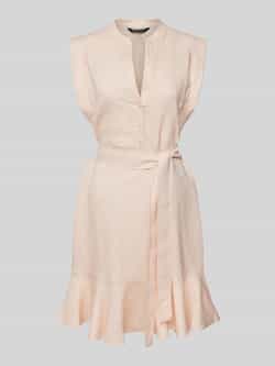 Armani Exchange Mini-jurk met strikceintuur