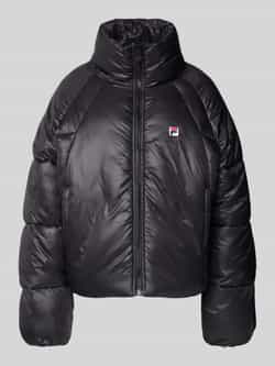 Fila Loose fit gewatteerd jack met labelstitching model 'MONTEROSA'