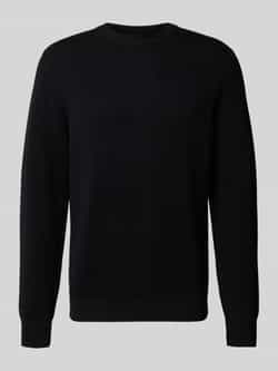 Casual friday Gebreide pullover met ronde hals model 'THEO'