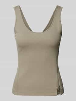 G-Star Raw Top met ritssluiting opzij model 'Asymmetrical zip'
