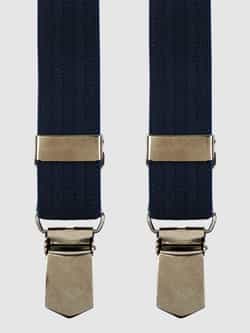 Lloyd Men's Belts Bretels met leren badge