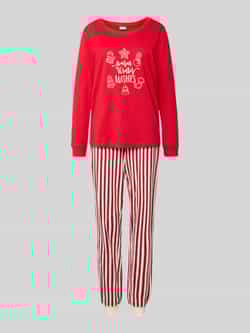 Lascana Pyjama met statementprint