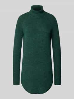 Pieces Loose fit gebreide tuniek met col en afgeronde zoom model 'ELLEN'