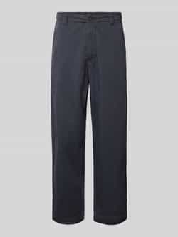 ANNARR Straight leg chino met riemlussen model 'STORM'
