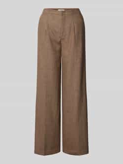 Pepe Jeans Stoffen broek met bandplooien model 'DOLLY'